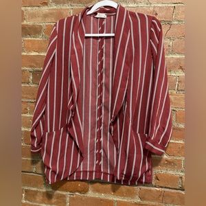 Sienna Sky Striped Blazer